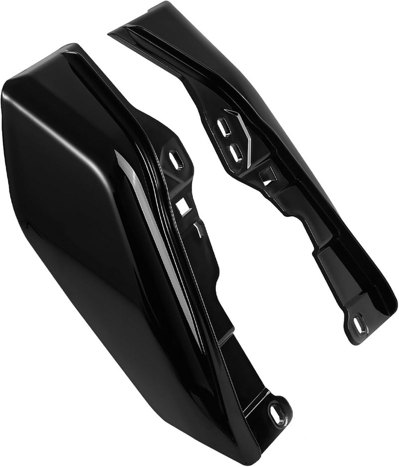 HR3 Vivid Black Mid Frame Air Deflectors Heat Shield Compatible with 2015-2023 FLTRX/S FLTRXST FLTRK FLTRU FLHX/S FLHXST FLHTK/L FLHT/CU 2023 FLHRXS (Style #2) - Image 3